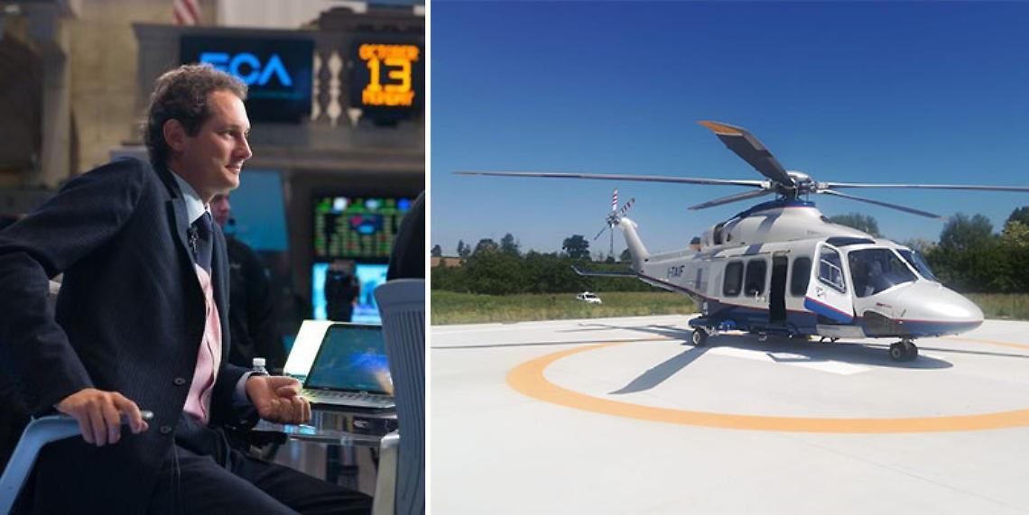 elkann elicottero