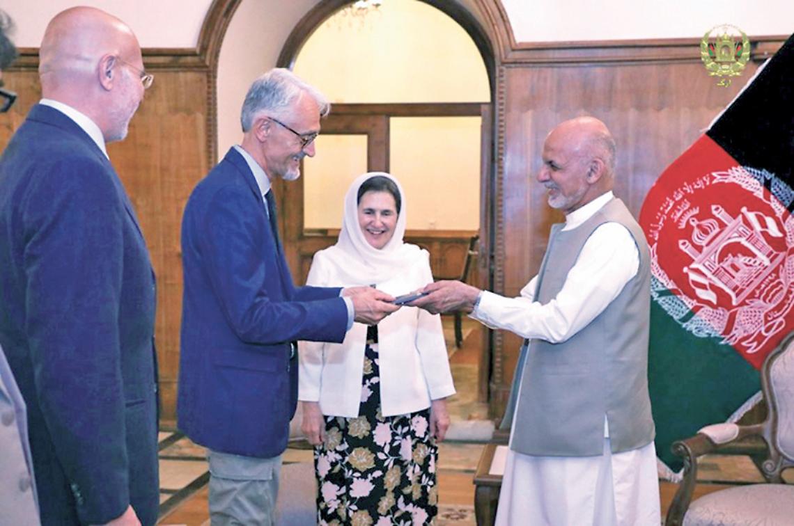 Il cebano Alberto Cairo cittadino onorario dell’Afghanistan