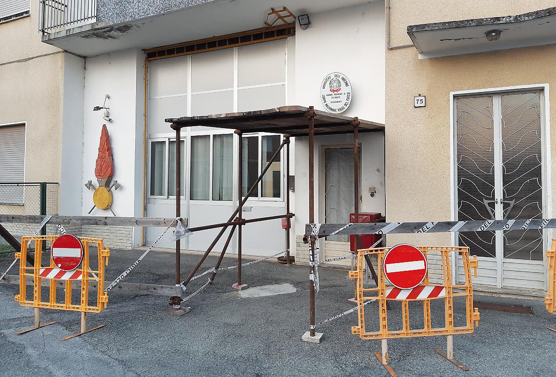 Vigili del fuoco di Mondov&igrave;: servono lavori al tetto della caserma