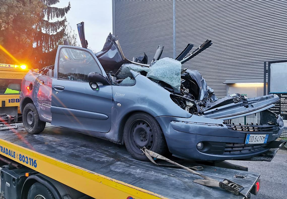 Auto Incidente Villanova