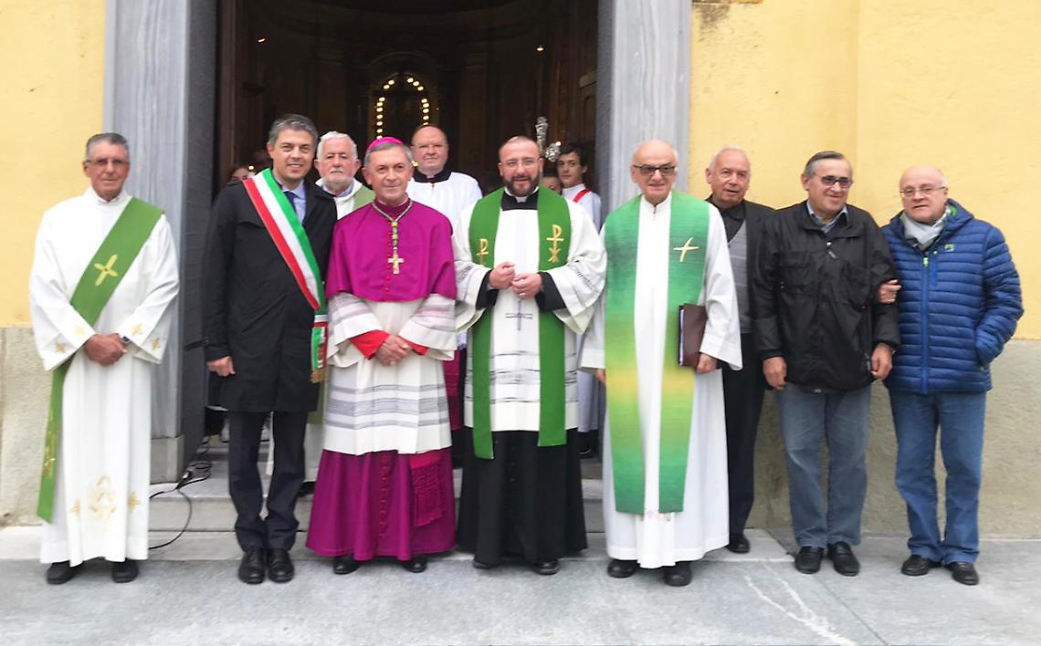 Magliano in festa accoglie il nuovo parroco, don Paolo Roà