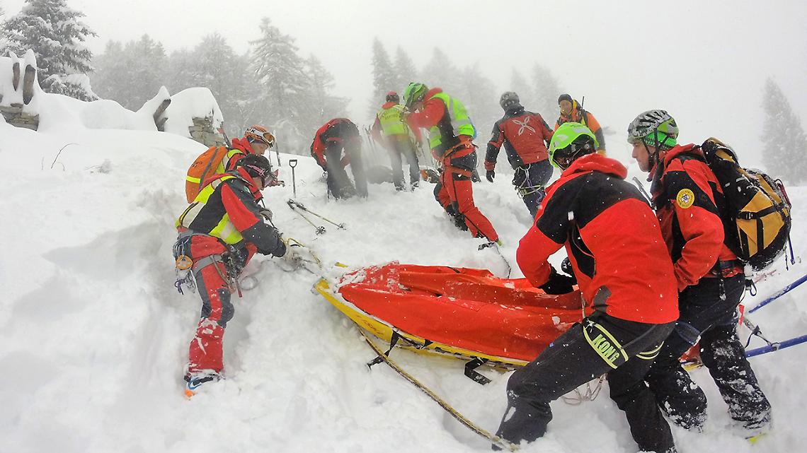 Artesina gare Soccorso Alpino