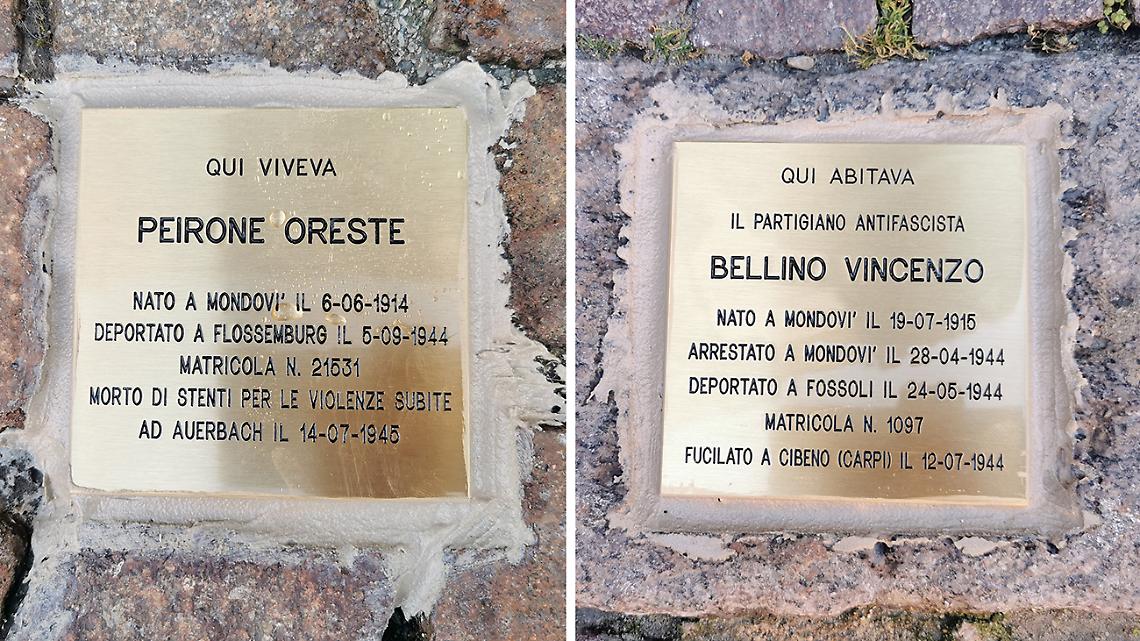 Pietre della Memoria: ecco chi sono i monregalesi celebrati oggi