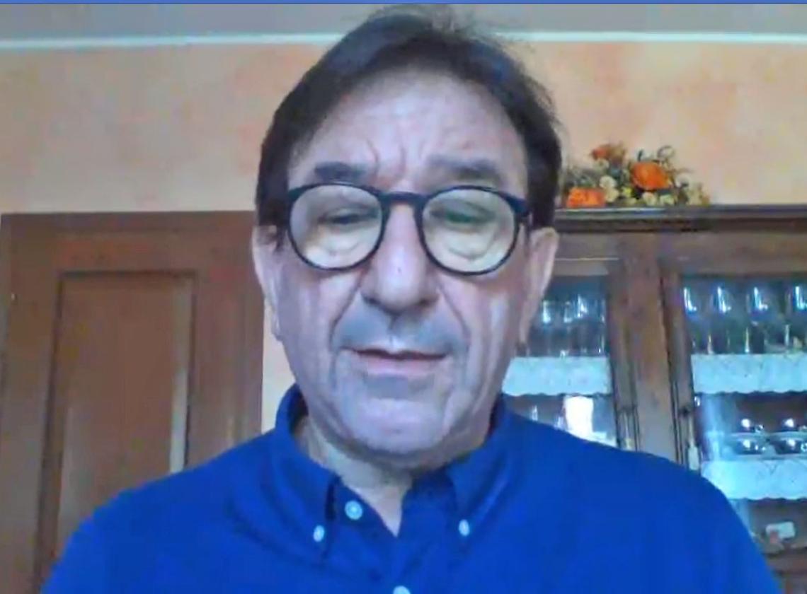 Chistian Mossino, presidente del Comitato Regionale Piemonte e Valle d'Aosta della FIGC-LND
