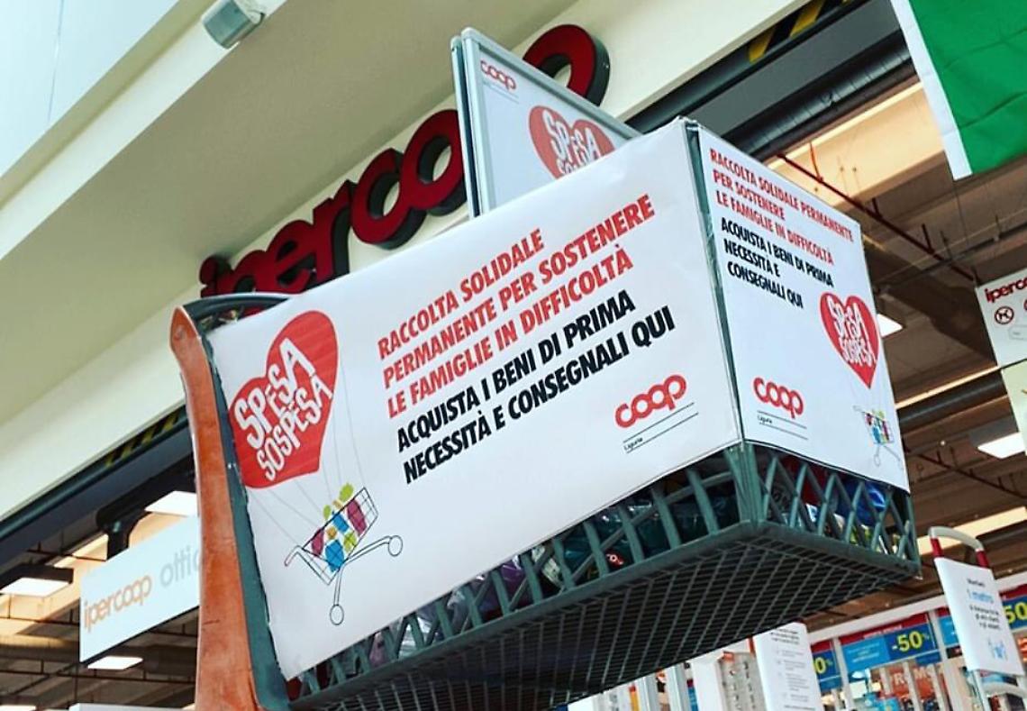 Spesa sospesa Ipercoop Mondovì