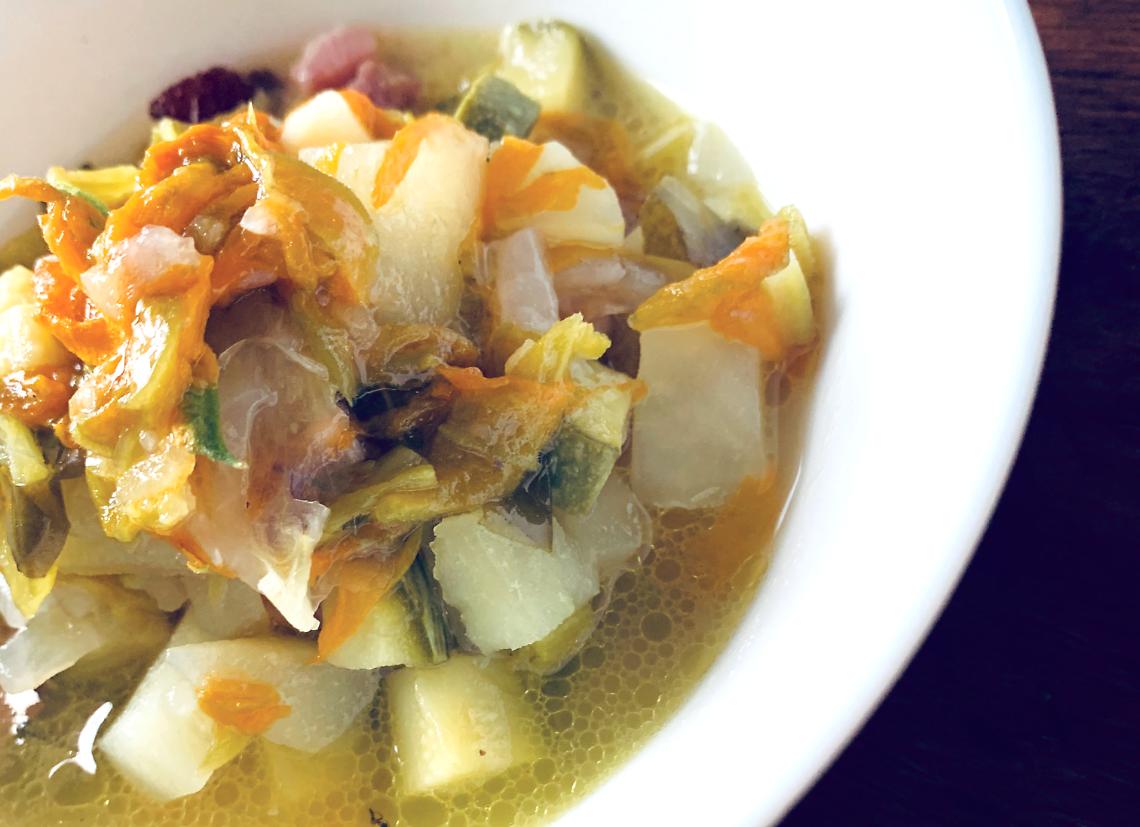 Minestra Ai Fiori Di Zucca