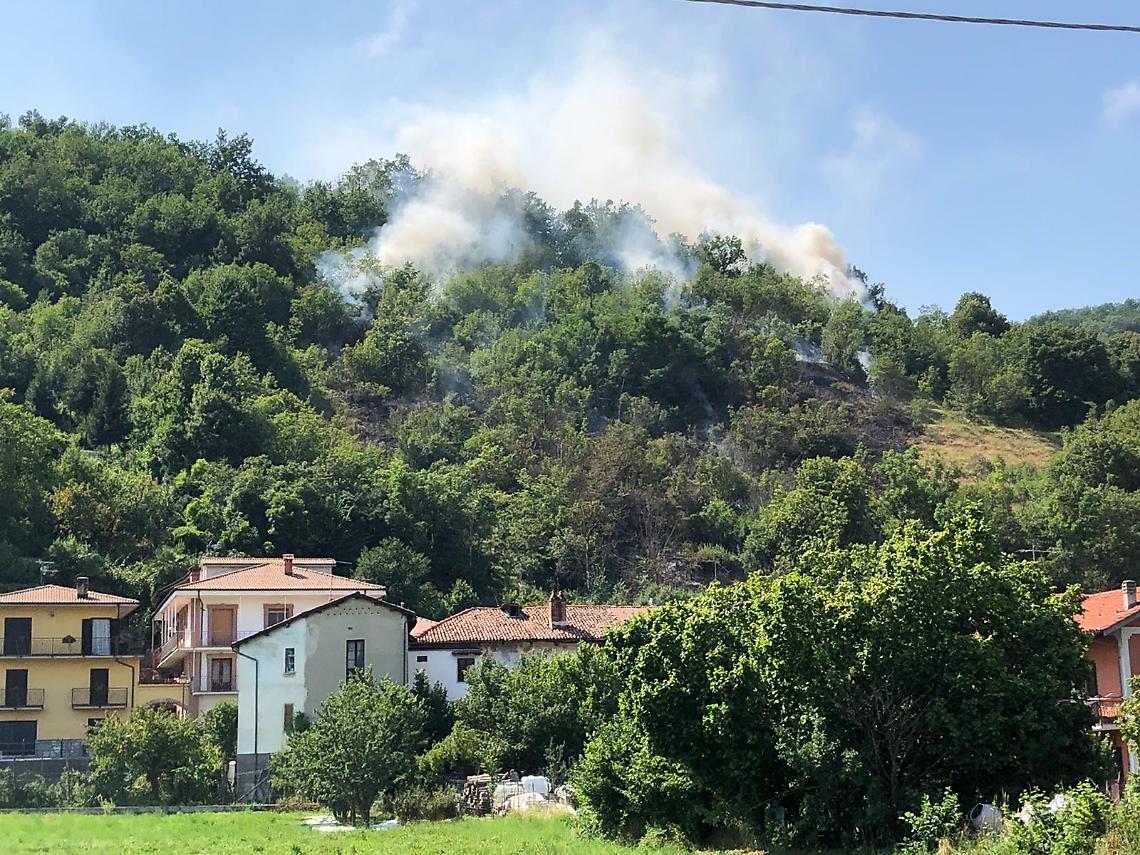 Incendio Bagnasco