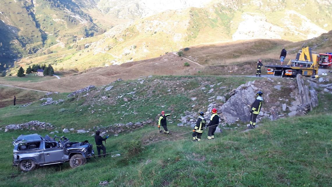 castelmagno auto 5 ragazzi morti