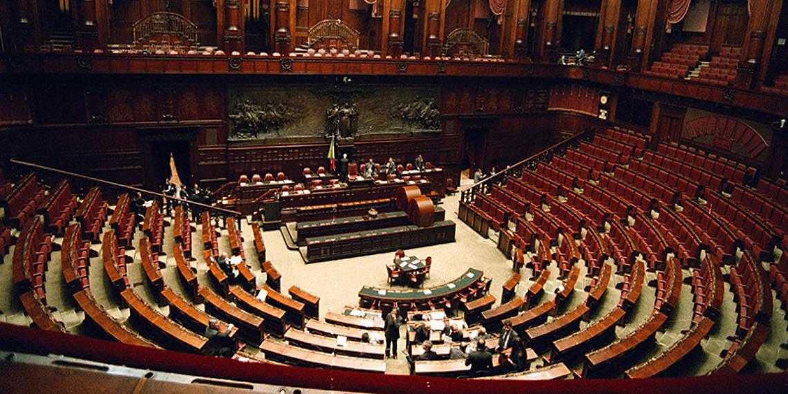 CAMERA DEI DEPUTATI VUOTA