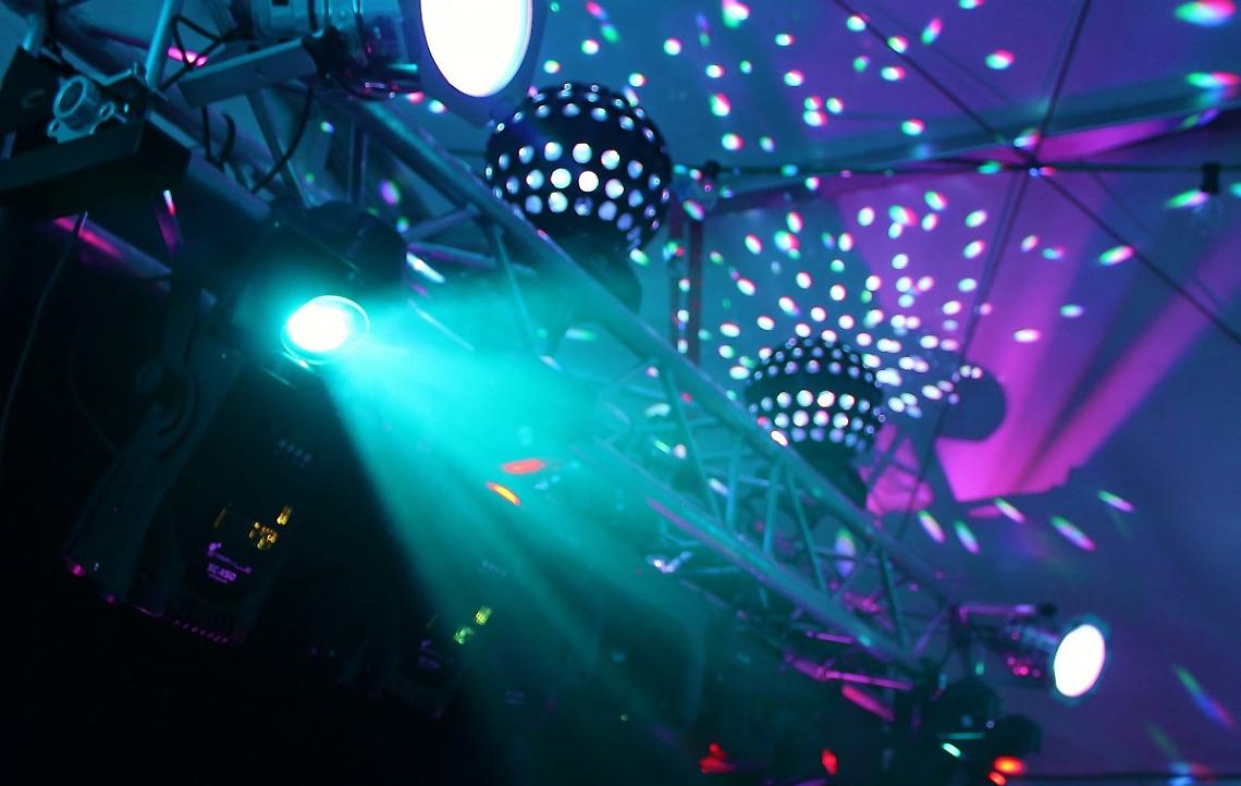 Dj Disco Lighting Party Celebration Music Nightclub Hang Up 695522