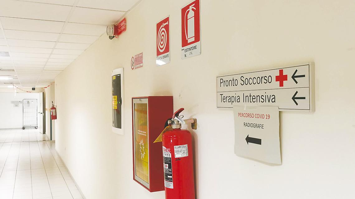 ospedale reparto covid