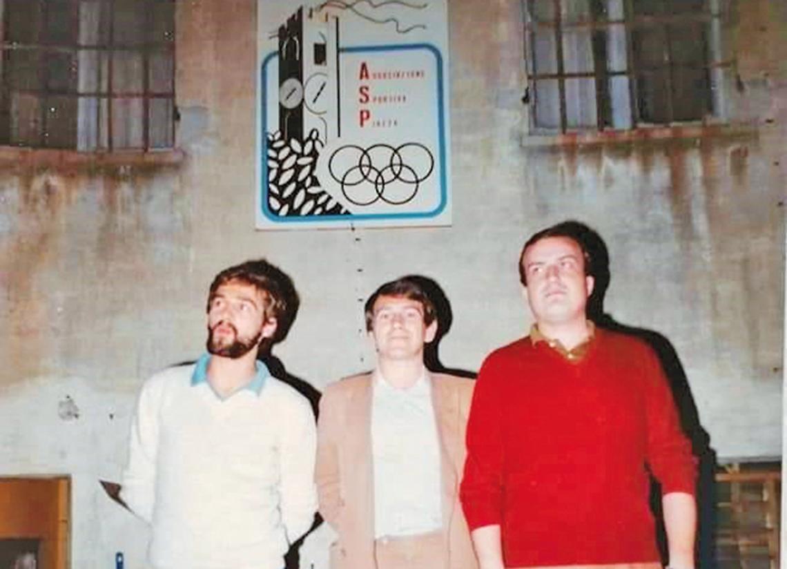 Paolo Ferraris, Piero Lobera e Antonio Del Giacco ideatori e, insieme ad altri, fondatori dell’Associazione Sportiva Piazza
