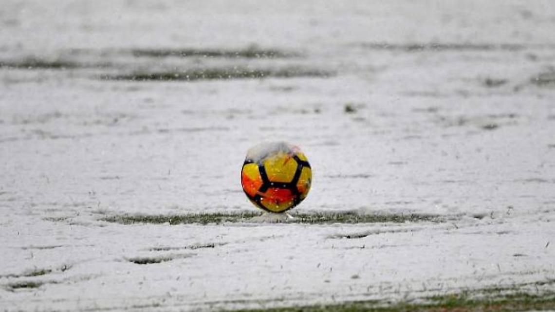Neve Pallone Calcio