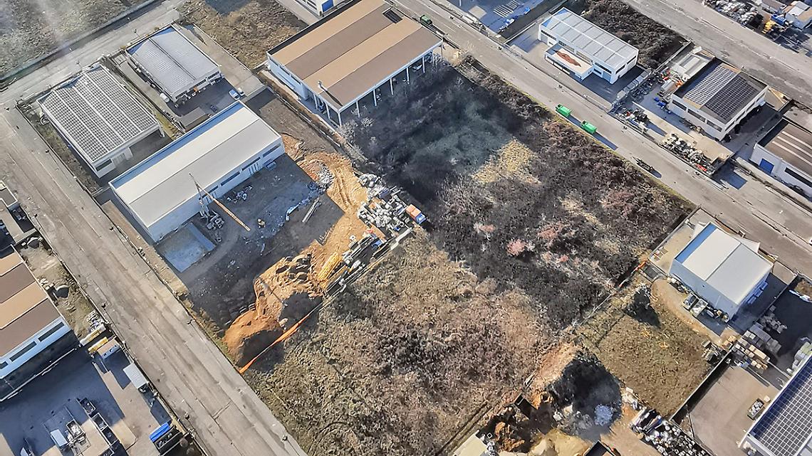 via trento terreno vigili fuoco