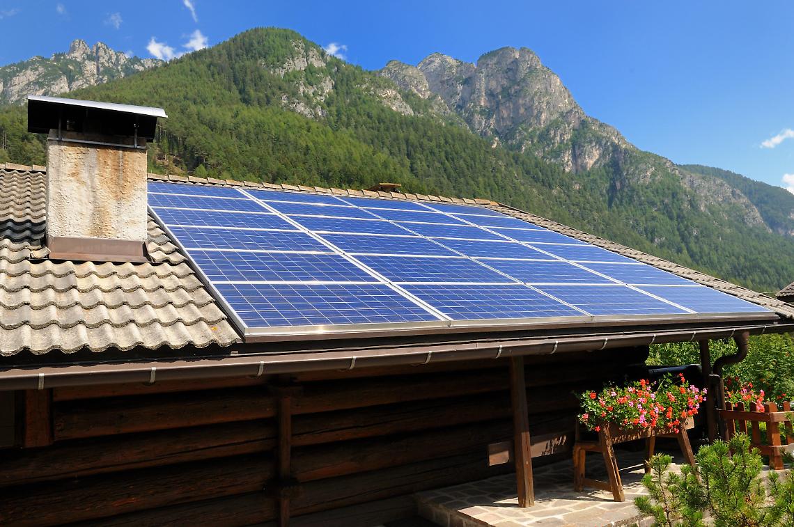 Tetto Fotovoltaico In Montagna Trentino Alto Adige