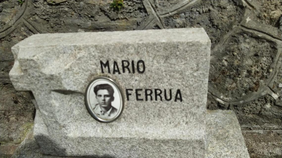 Tomba Di Mario Ferrua Al Sacrario Partigiano Di Certosa Di Pesio