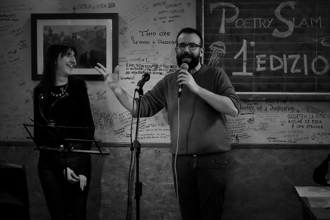 Giulia Grossardi @ Poetry Slam Foto Francesco Pala