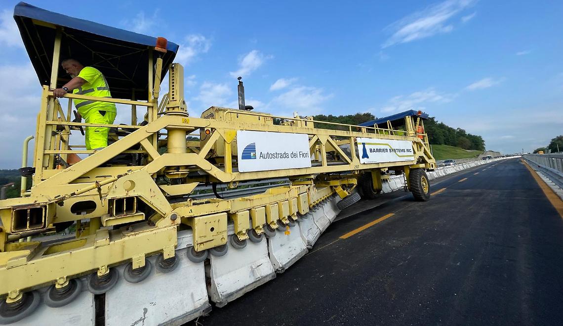 Autostrada A6 Barrier Systems