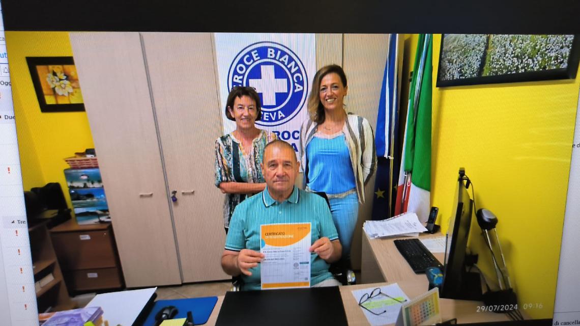 Certificazione Croce Bianca Ceva