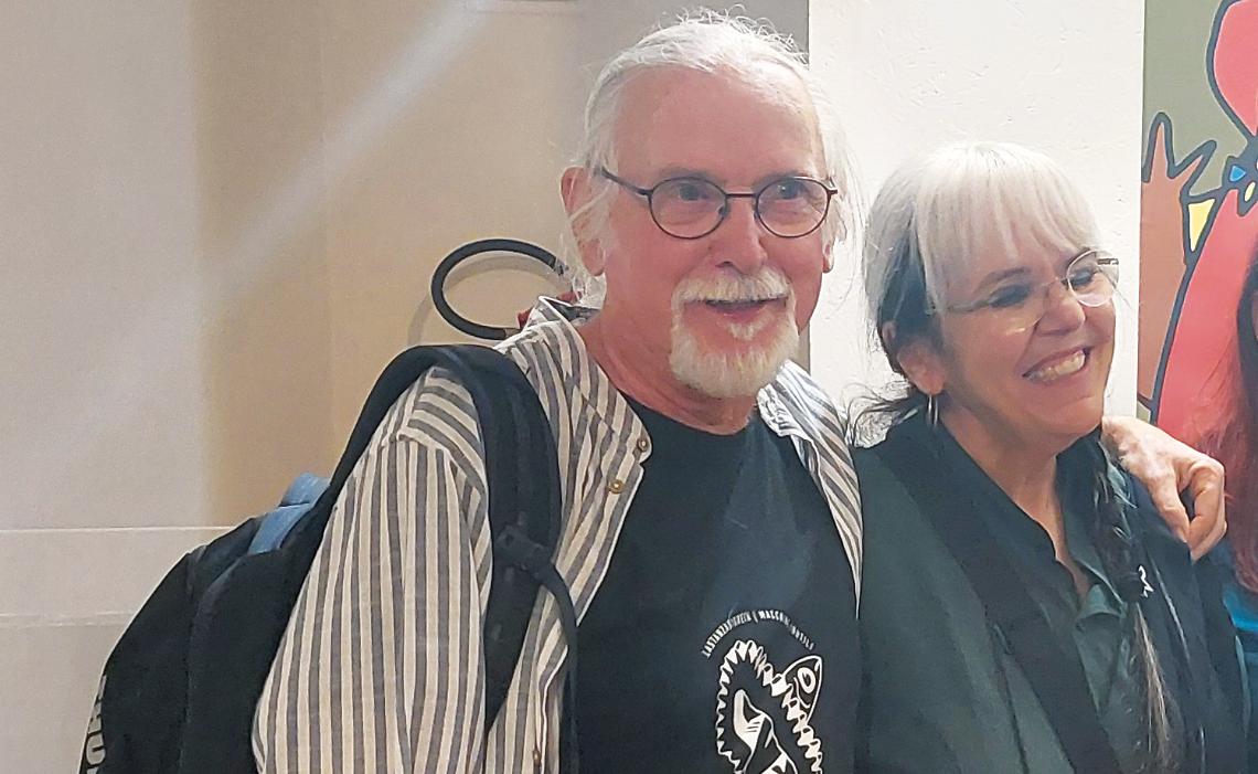 Marco Tomatis e Cinzia Ghigliano