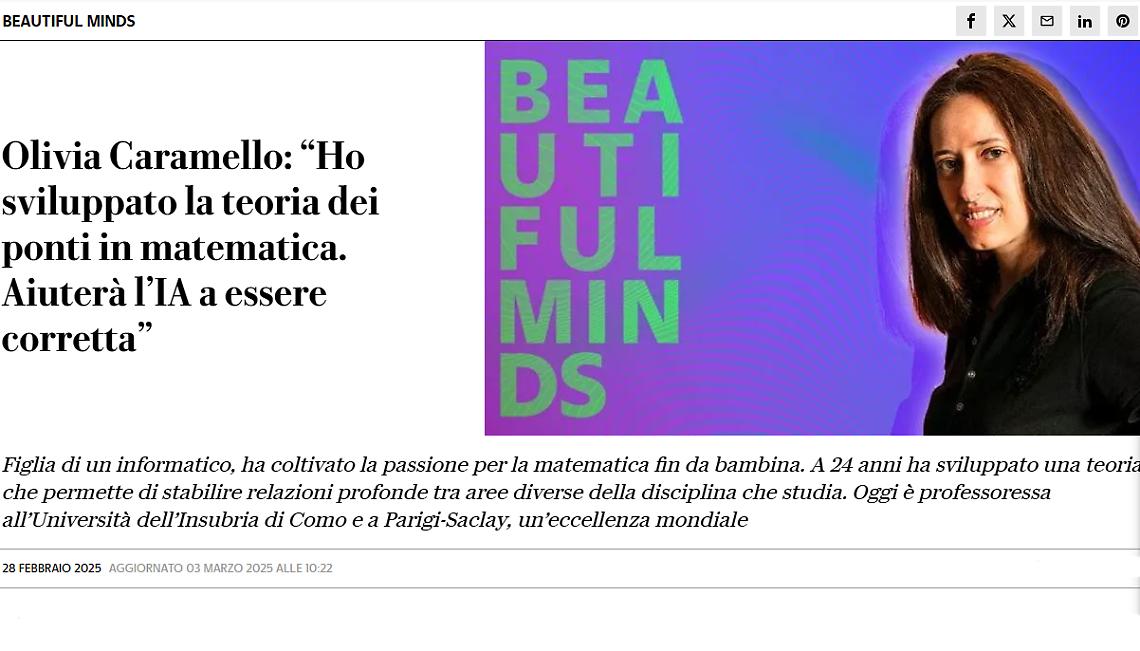 Olivia Caramello Repubblica
