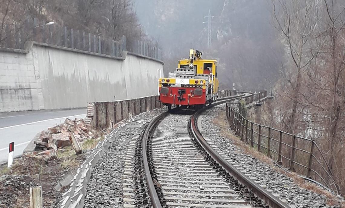 Vt ferrovia Ceva -Ormea lavori canaline
