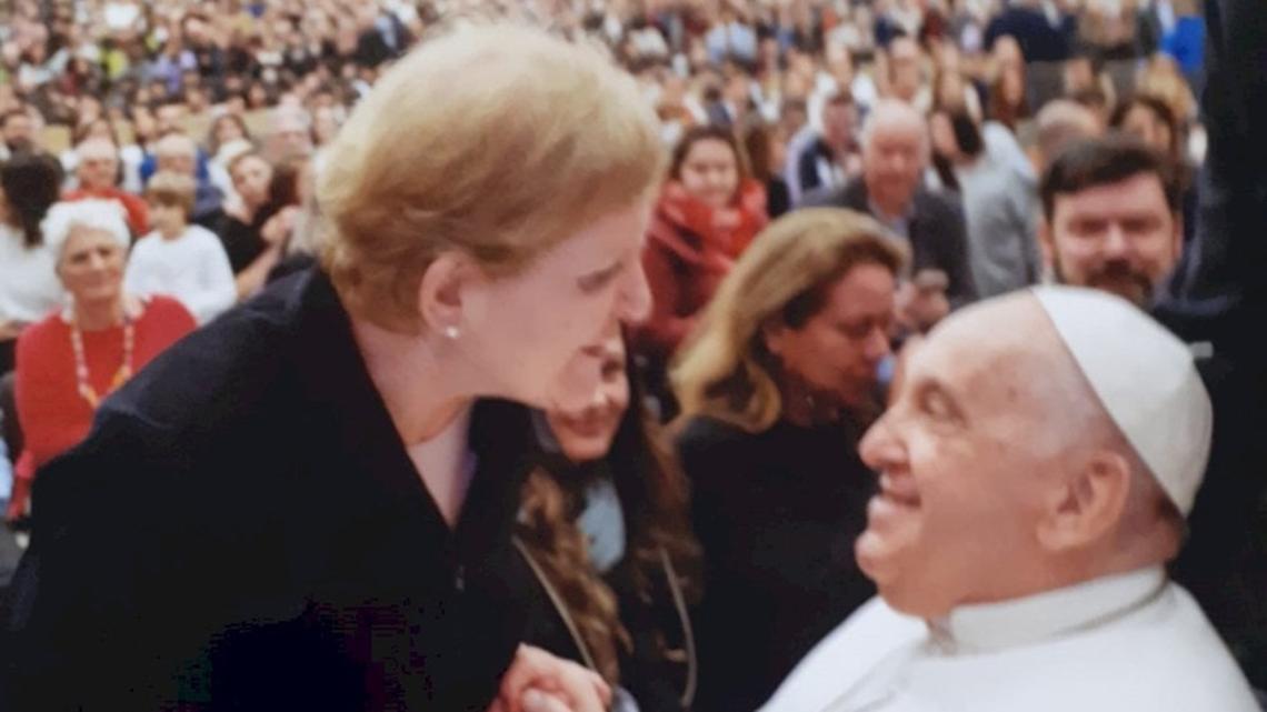 cugina papa bergoglio nella