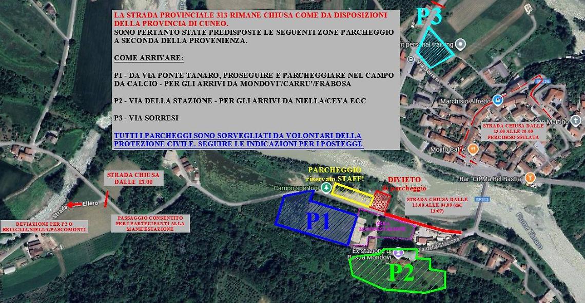 Domani c'è il "Carnevale estivo" di Bastia: dove parcheggiare e quali strade percorrere