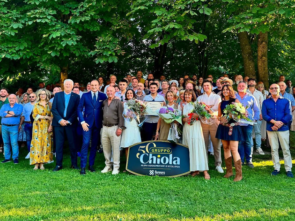 50 anni di attività per il Gruppo Chiola, che nel 2019 ha rilevato la "Ferrero Mangimi" di Farigliano