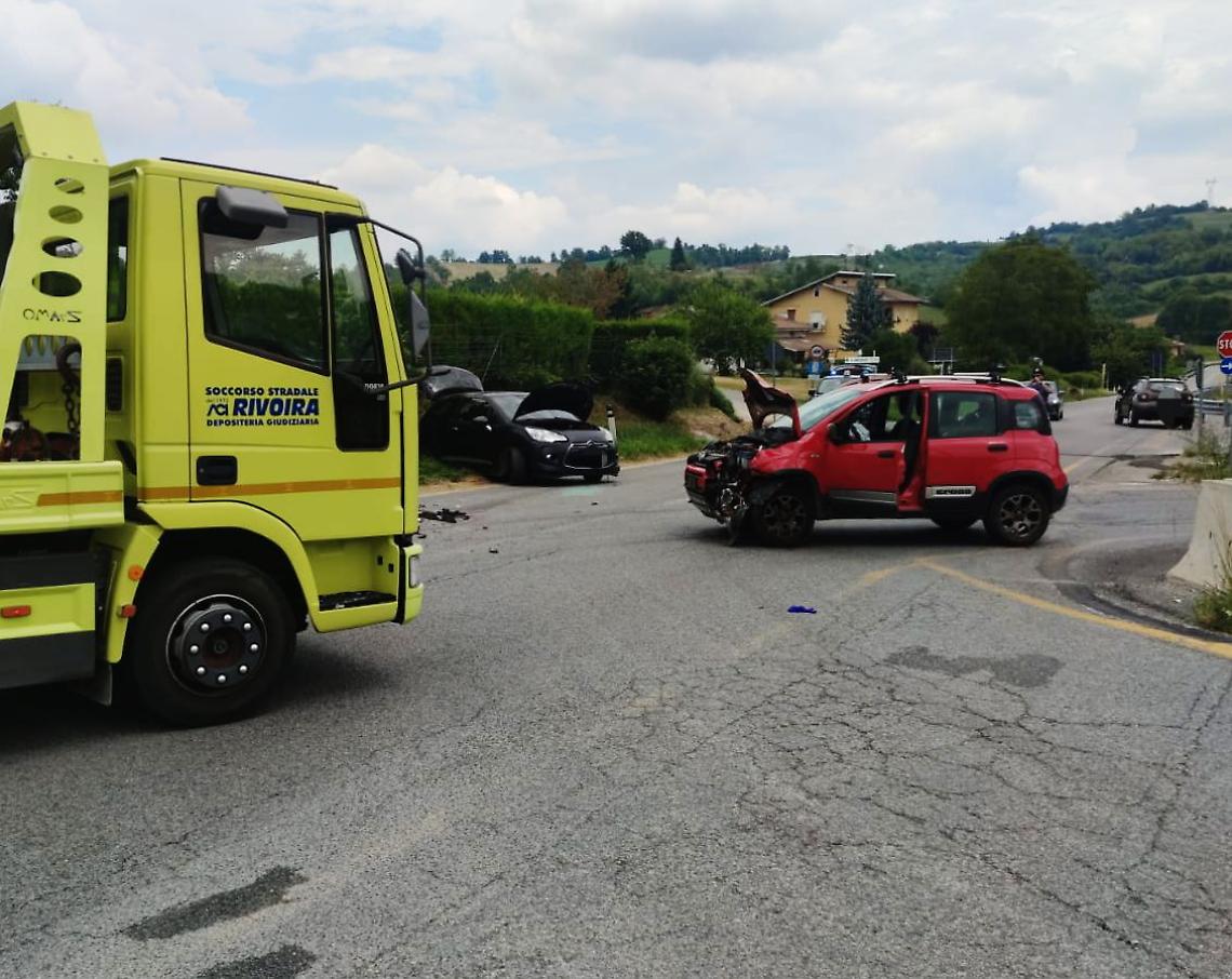 Incidente all'incrocio delle "Olle"