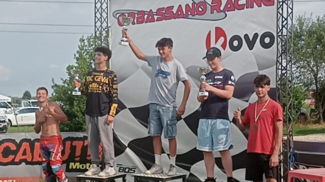 I piloti del Moto Club Ceva al campionato Motornext Nord-Ovest conquistano Orbassano