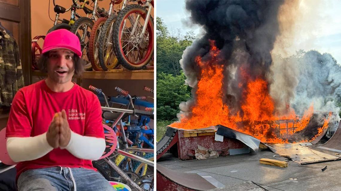 Il bike park tornerà in vita. Alessandro Barbero: «Le ferite? Devo essere forte»