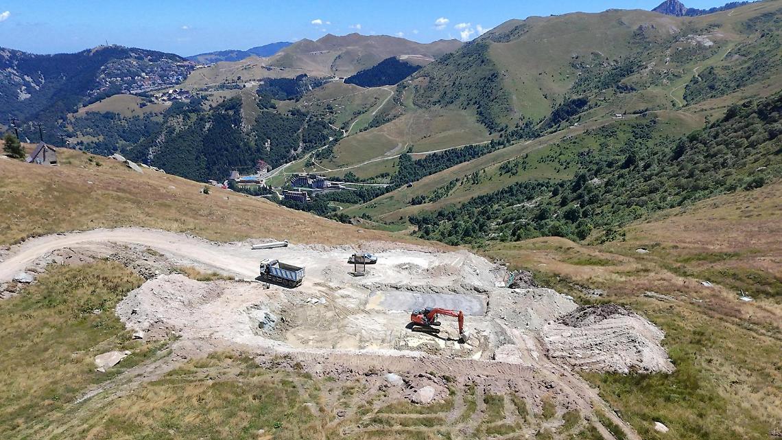 Artesina: procedono i lavori per la nuova seggiovia esaposto