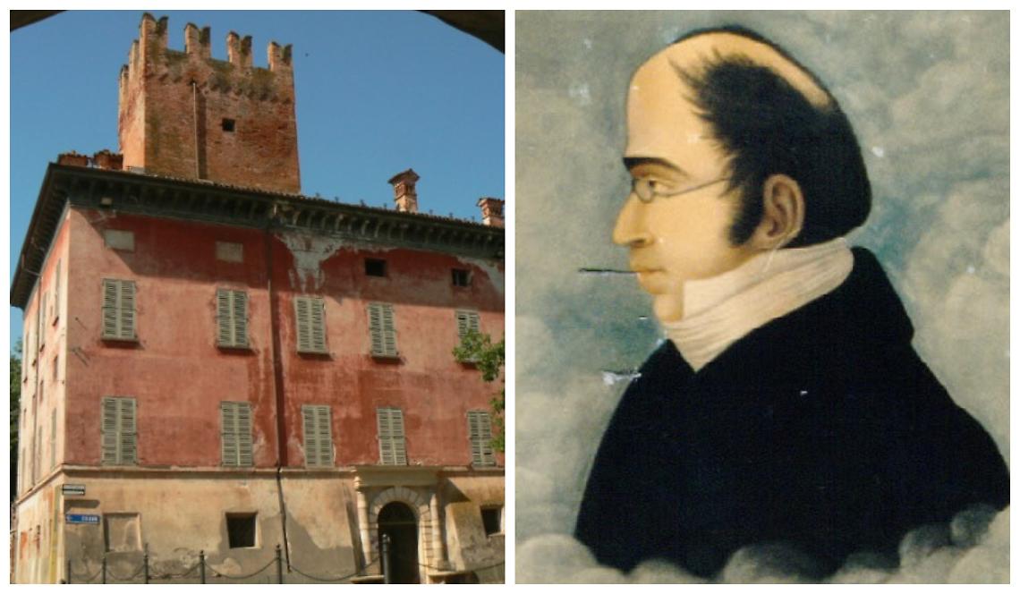 Venne mai a Rocca de' Baldi il celebre patriota Santorre di Santa Rosa?