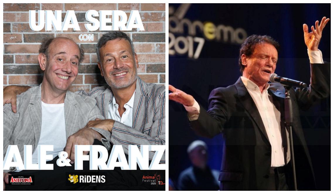 L’Anima Festival chiude in bellezza, con Ale e Franz e Massimo Ranieri