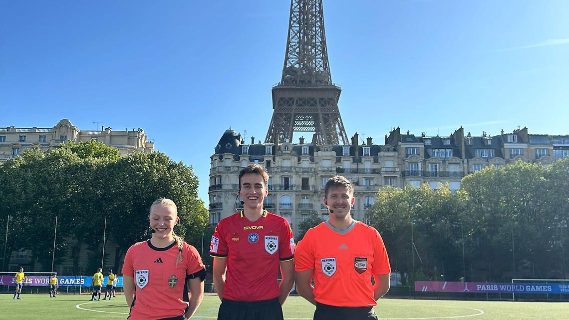 Giovane villanovese a Parigi per arbitrare ai World Games 