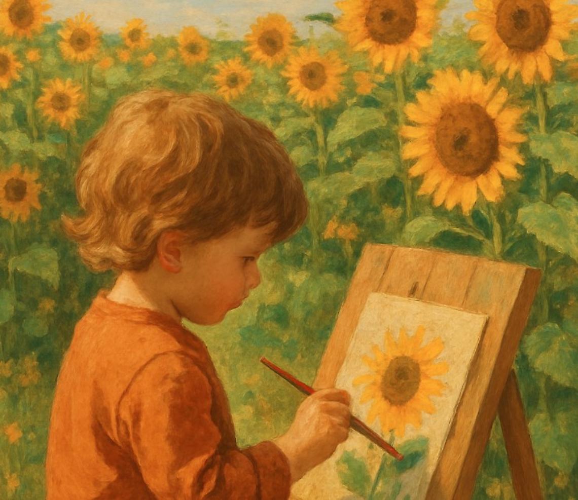 Laboratorio di pittura su legno per bambini, a Farigliano