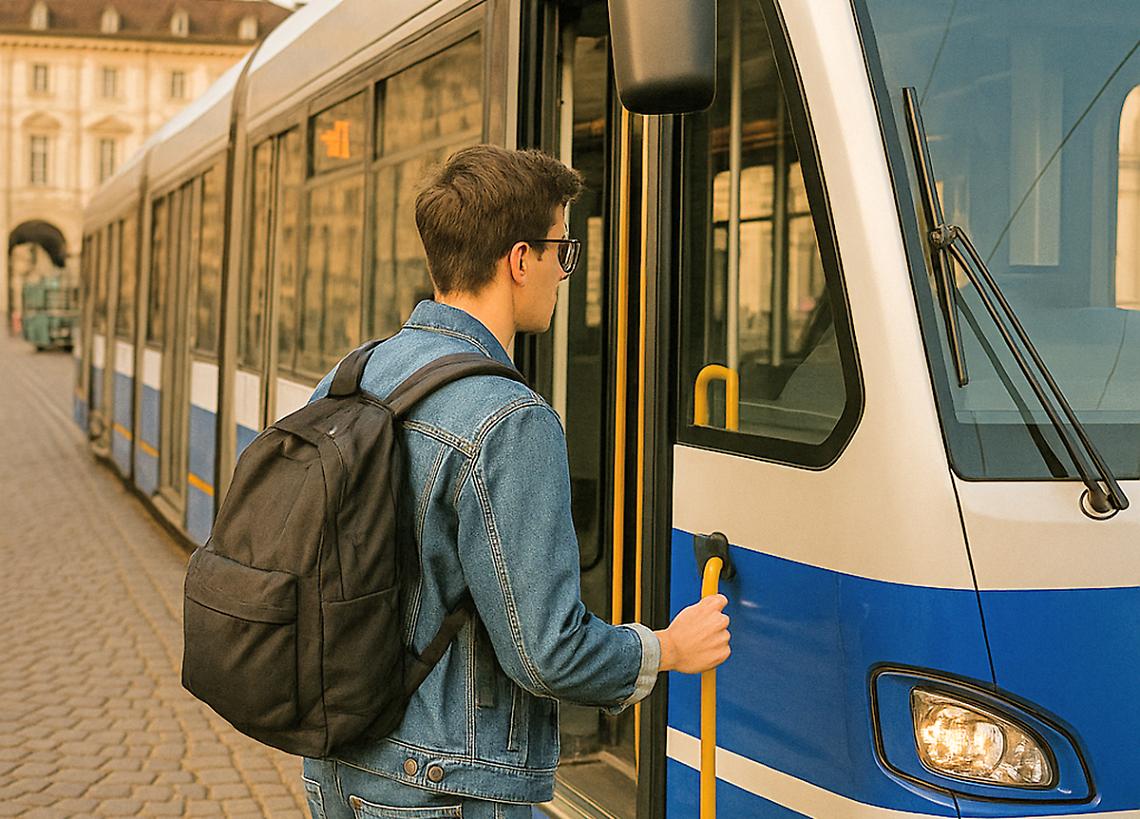 Universitari gratis sul tram... a Torino e nei capoluoghi. Robaldo: «Anche noi siamo città universitaria: spero ci coinvolgano in futuro»