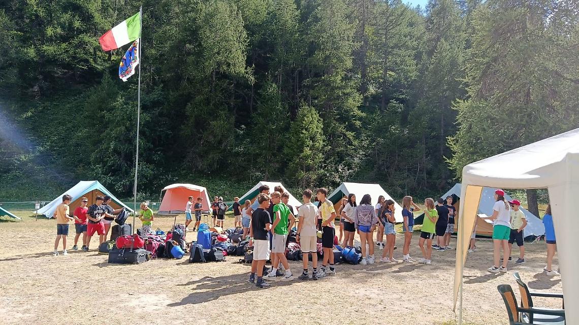 Conclusi i giorni di campeggio per i ragazzi di Villanova