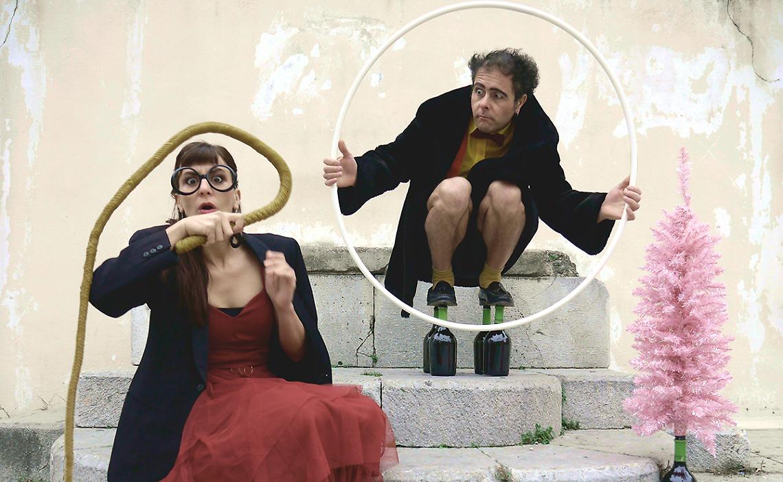 Clown pazzi e divertenti: show con il duo Ditta Polletti