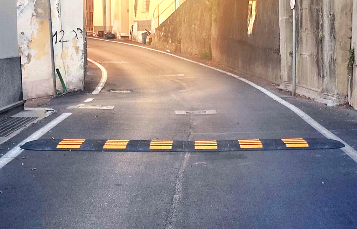Sicurezza in strada, installati altri dossi