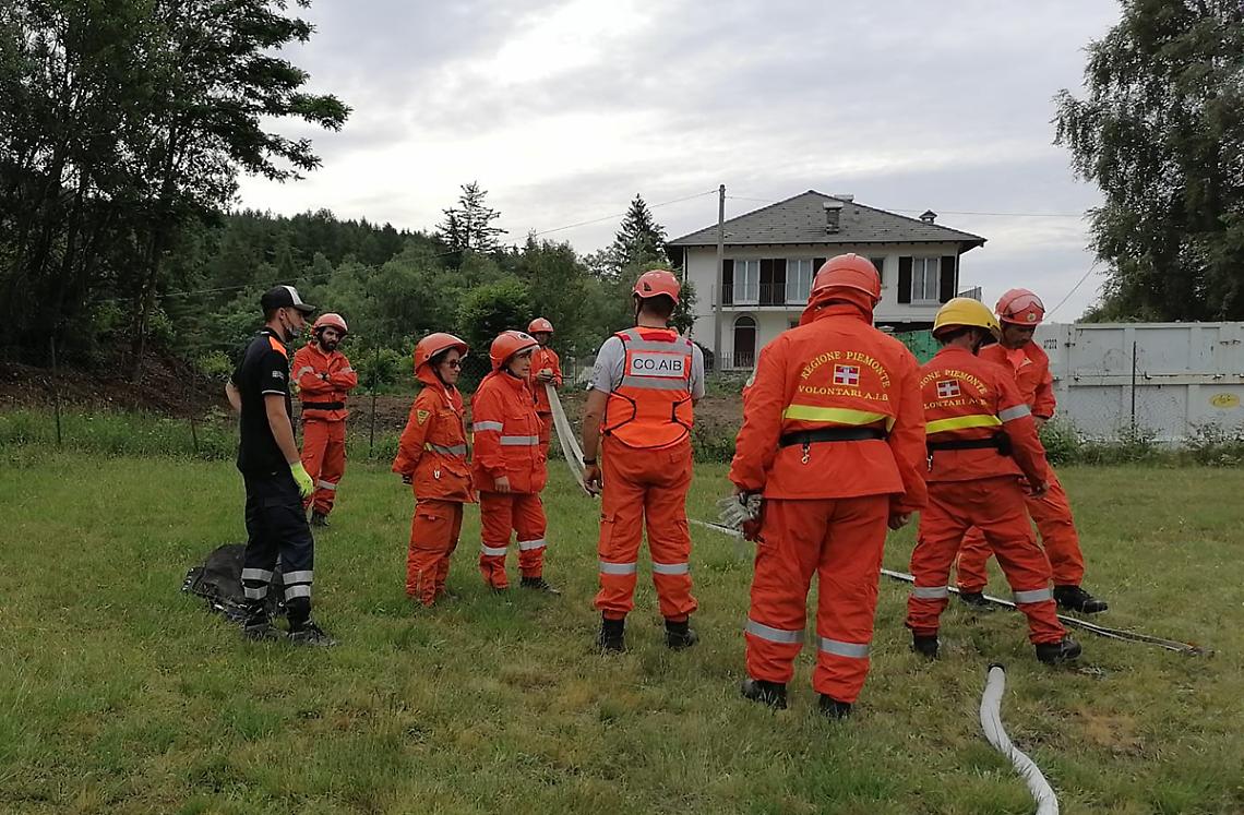 Volontari anti incendi da tutto il Piemonte: è il Raduno regionale AIB