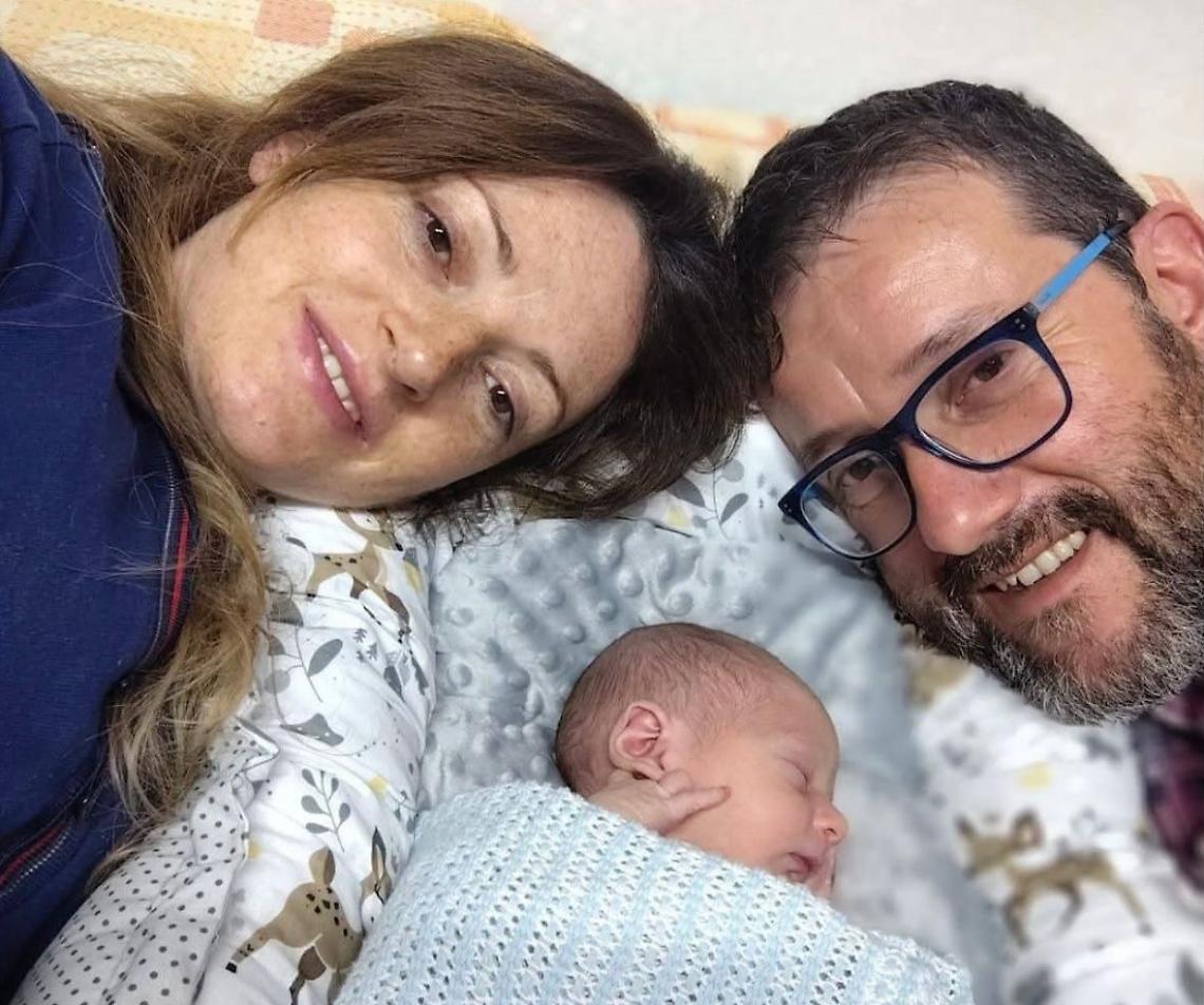 Fiocco azzurro a Chiappera: dopo 37 anni è nato Noah, è il sesto abitante della borgata