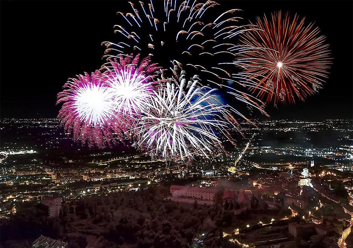 I "Feu", quel magico show nel cielo