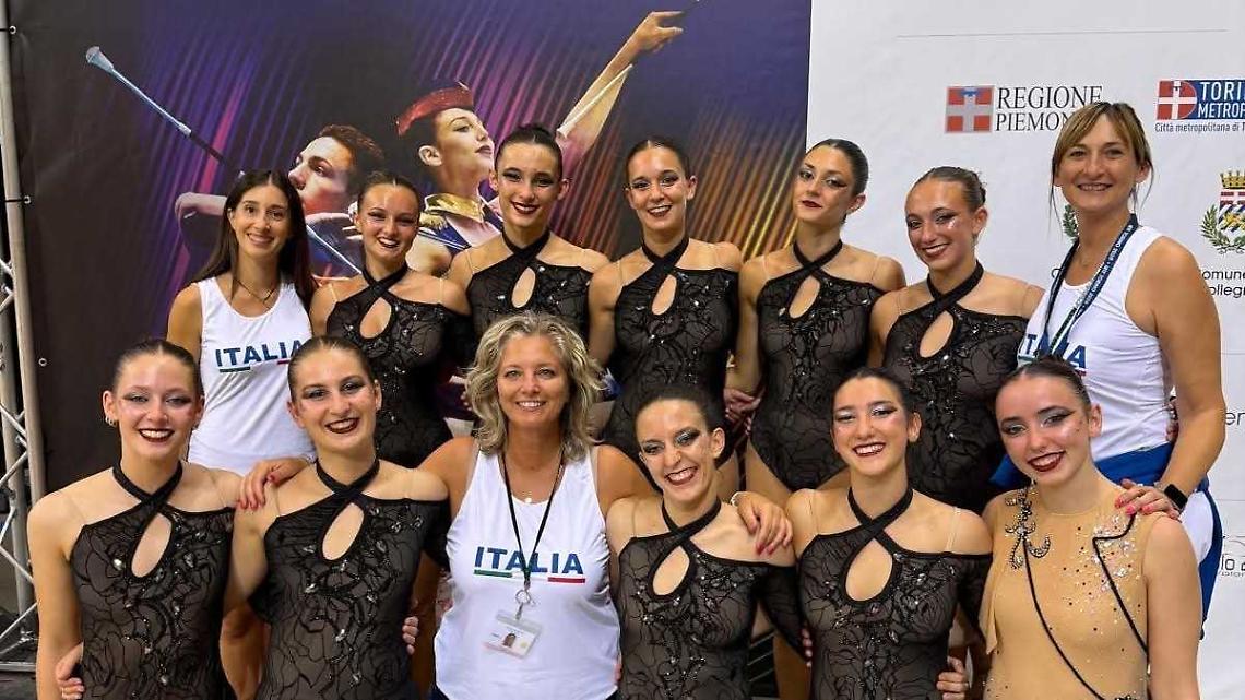 Le magiche ragazze del Twirling Carrù sono vicecampionesse del mondo