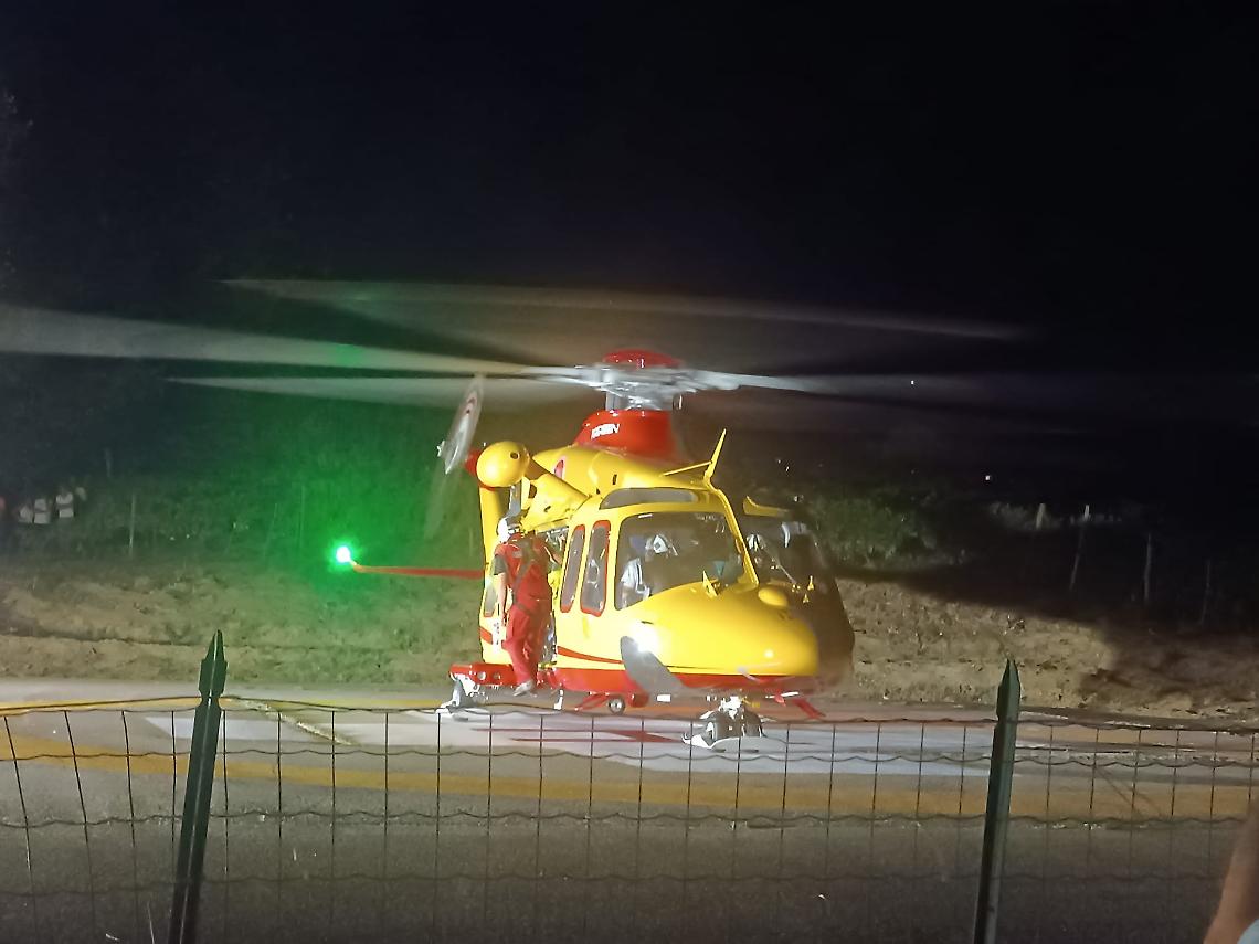 Una nuova pista per l'elisoccorso in notturna