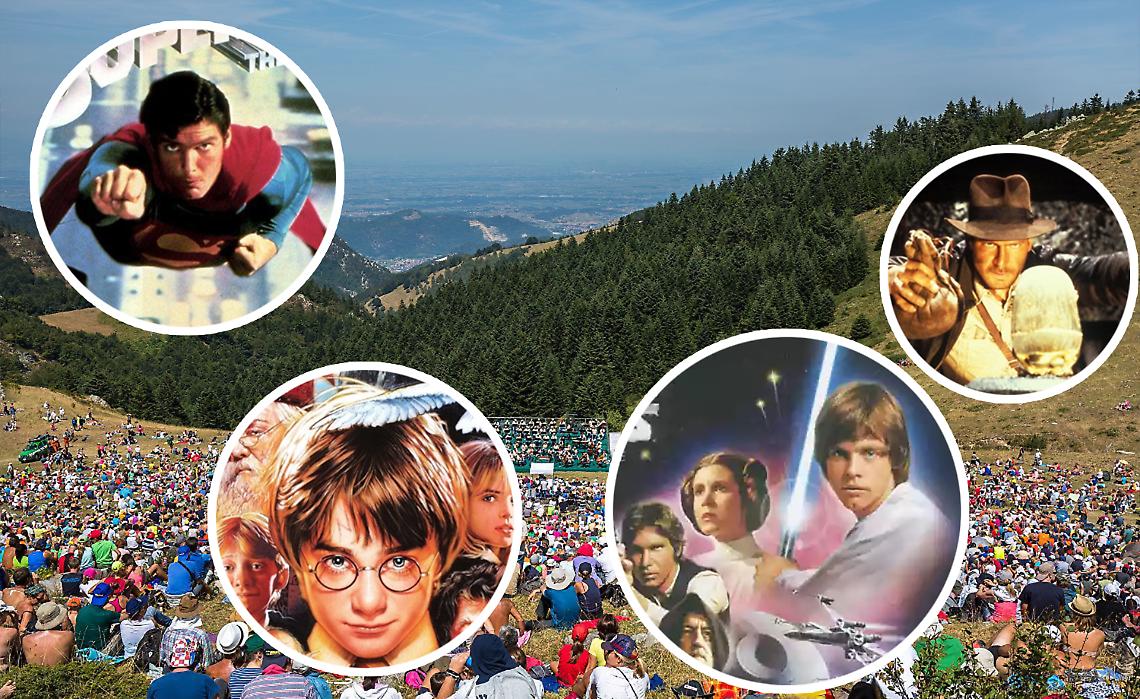 In montagna... ma con Superman, Harry Potter, Indiana Jones e Star Wars