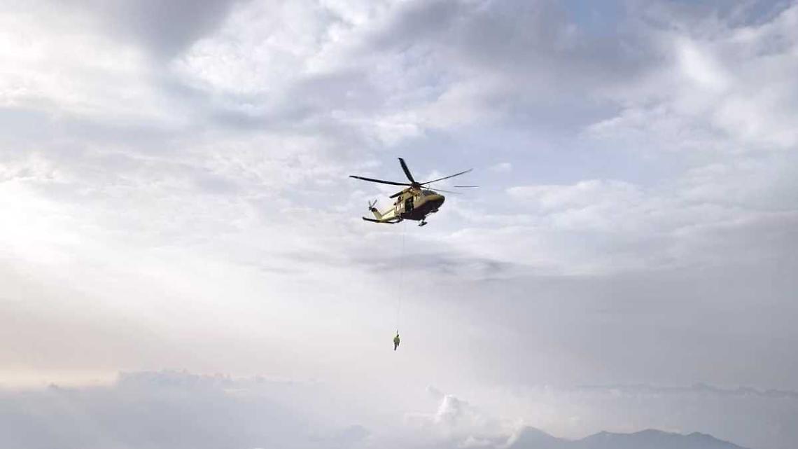 La guida accusa un malore, cordata di quattro persone soccorsa sul Monviso