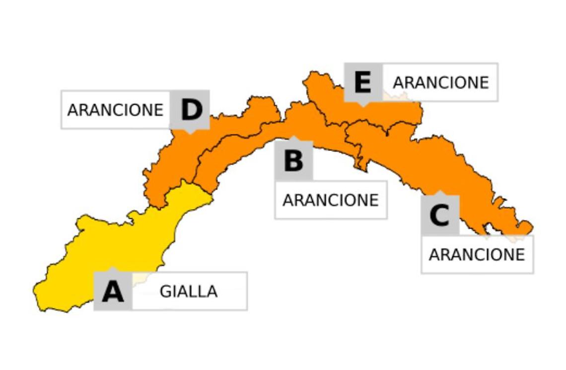 Allerta meteo: su Val Bormida e Savonese allerta ARANCIONE