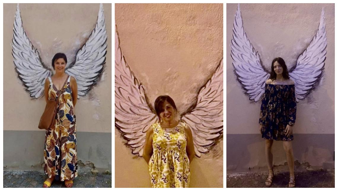Tutti innamorati delle "ali d'angelo" di Teresita Terreno